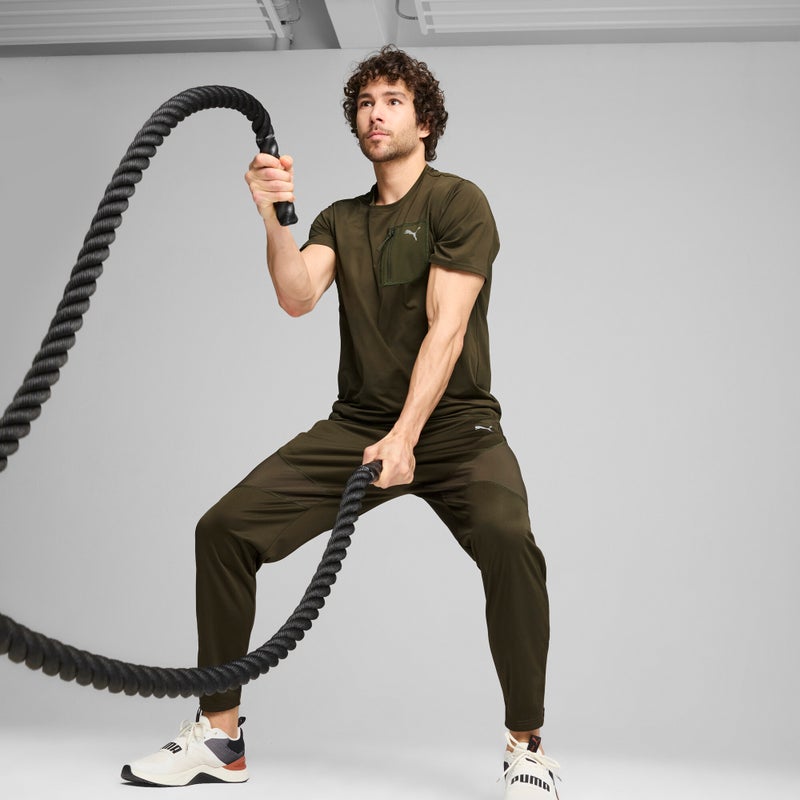 بوما تيشرت بجيوب كارجو متعددة للرجال - Image 3